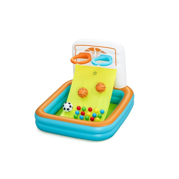 BESTWAY PLAYSET 120X107X84 cm KICK \'N SWISH BALL
