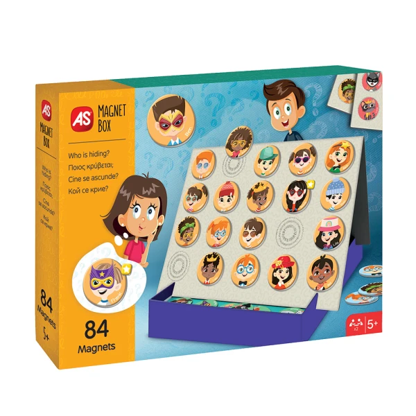 AS MAGNET BOX ΠΟΙΟΣ ΚΡΥΒΕΤΑΙ? 84 ΕΚΠΑΙΔΕΥΤΙΚΟΙ ΧΑΡΤΙΝΟΙ ΜΑΓΝΗΤΕΣ ΓΙΑ 5+ ΧΡΟΝΩΝ