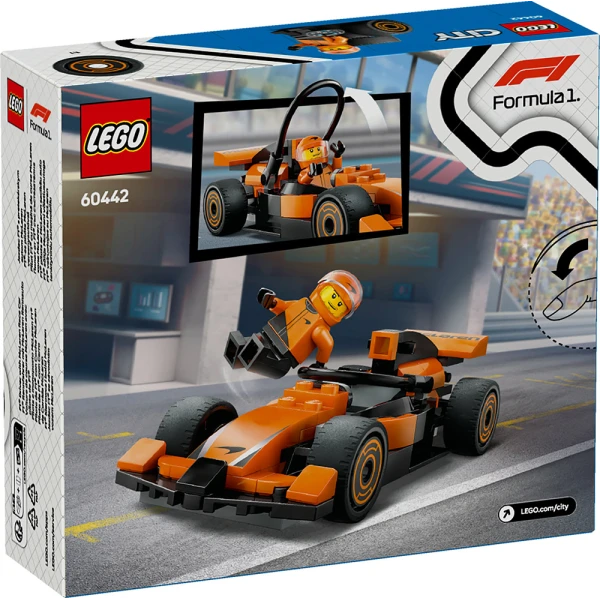 LEGO® CITY F1® DRIVER WITH MCLAREN RACE CAR