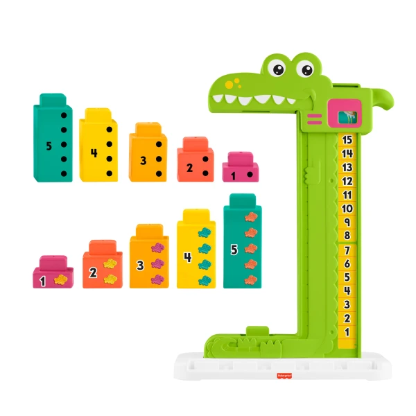 FISHER PRICE EDUCATIONAL TOY ALLIGATOR