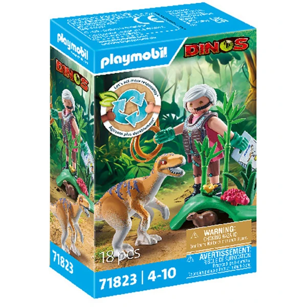 PLAYMOBIL DINOS ΕΞΕΡΕΥΝΗΤΗΣ ΚΑΙ ΒΕΛΟΣΙΡΑΠΤΟΡ