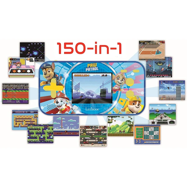 LEXIBOOK COMPACT CYBER ARCADE PORTABLE GAMING CONSOLE - PAW PATROL