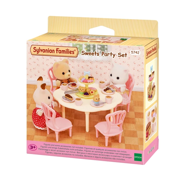 THE SYLVANIAN FAMILIES SWEETS PARTY SET