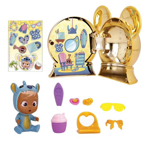 CRY BABIES MAGIC TEARS ΚΛΑΨΟΥΛΙΝΙΑ DISNEY GOLD EDITION ΧΡΥΣΟ ΣΠΙΤΑΚΙ - 6 ΣΧΕΔΙΑ