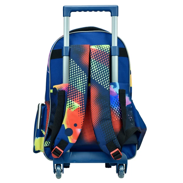 PRIMARY SCHOOL TROLLEY SPIDERMAN SILVER EYES