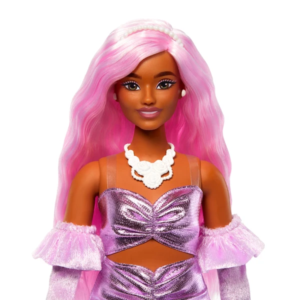 BARBIE DELUXE FASHIONISTAS DOLL - PINK HAIR