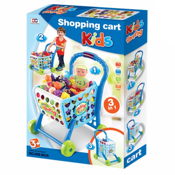 SUPER MARKET STROLLER BLUE