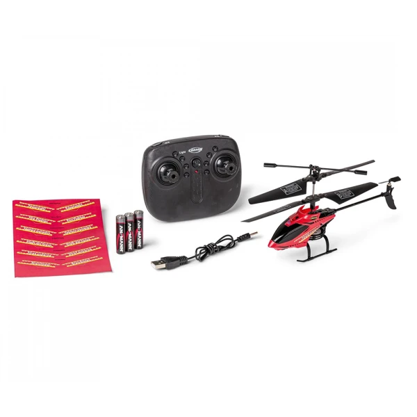 CARSON REMOTE CONTROL FIRE FIGHTER HELICOPTER TYRANN 230 3CH. 2.4G 100% RTR 