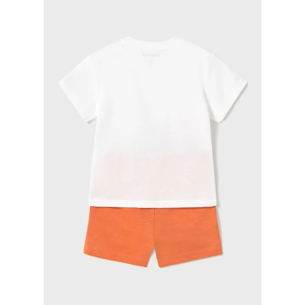 MAYORAL SET COTTON SURF BOARDS CORAL 