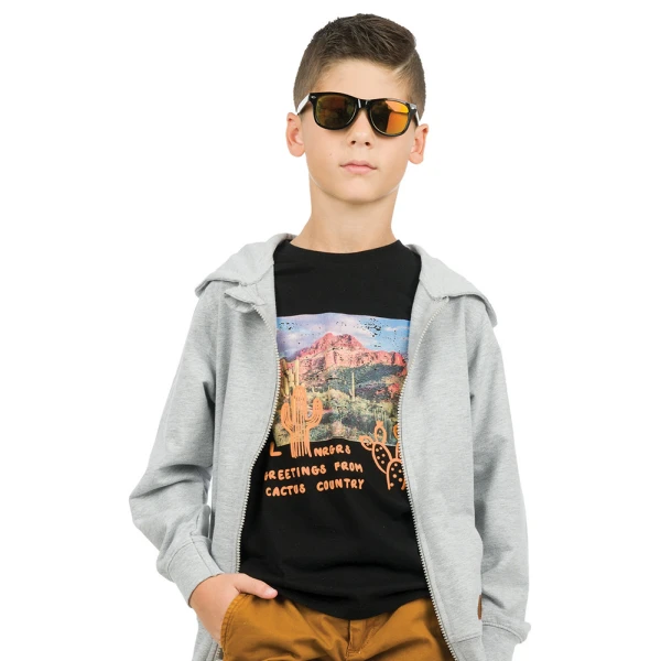 ENERGIERS BOY BLOUSE BLACK