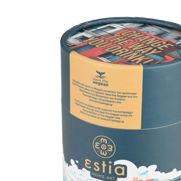 ESTIA HOME ART ΘΕΡΜΟΣ COFFEE MUG 350ml - URBAN MYTHOS