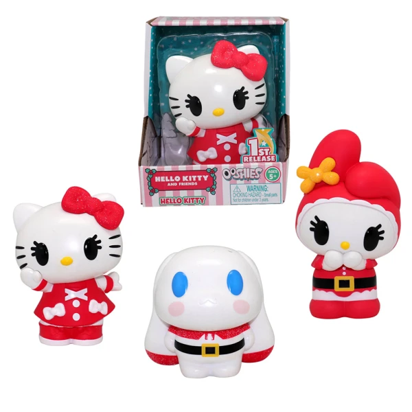 OOSHIES HELLO KITTY ΦΙΓΟΥΡΕΣ 10 εκ. - 3 ΣΧΕΔΙΑ