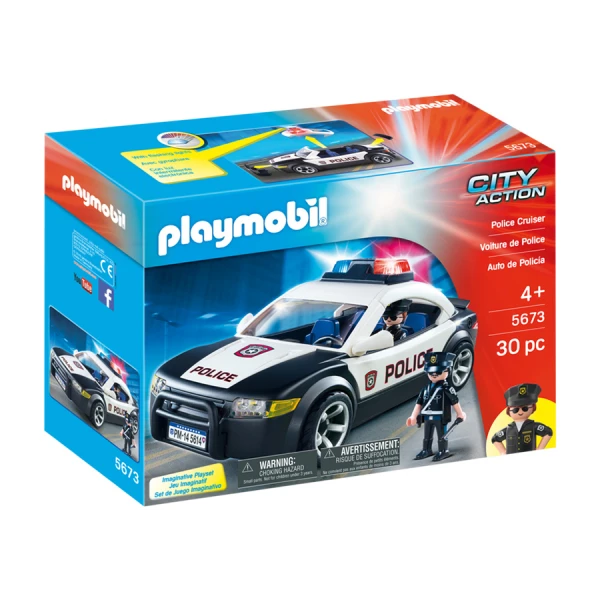PLAYMOBIL CITY ACTION POLICE VEHICLE