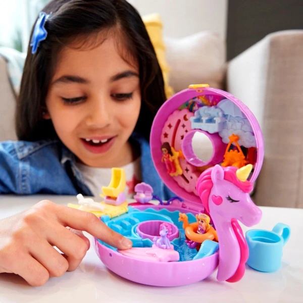 POLLY POCKET POLLY\'S WORLD - SET UNICORN FLOATIE