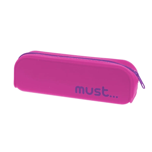 MUST SILICONE PENCIL CASE 20X5X6 cm FOCUS - 4 COLOURS