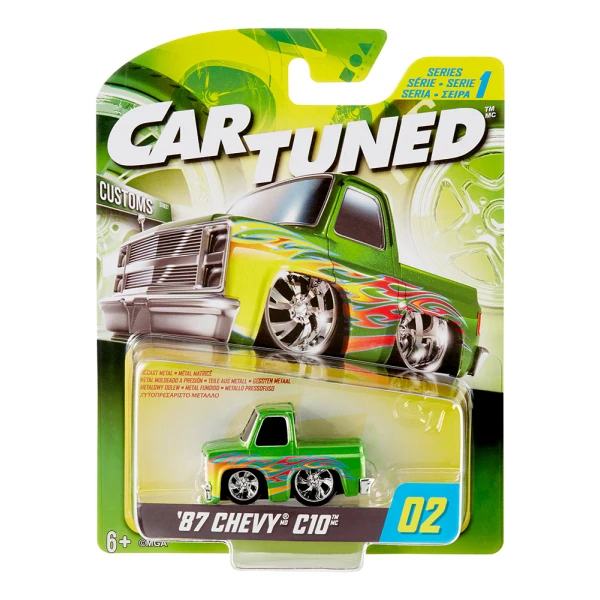 CAR-TUNED™ AYTOKINHTO ΣΕΙΡΑ 1 - \'87 CHEVY C10 ΠΡΑΣΙΝΟ