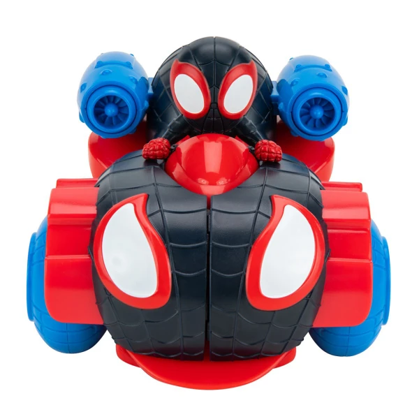 SPIDEY AND HIS AMAZING FRİENDS VEHICLE 15 cm 2 IN 1 MILES MORALES