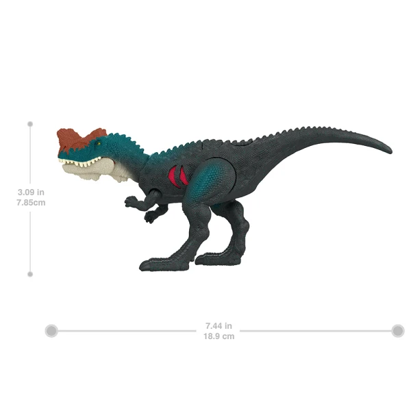 JURASSIC WORLD EXTREME DAMAGE DINOSAUR WITH SPLIT EXTREMITIES - GENYODECTES SERUS