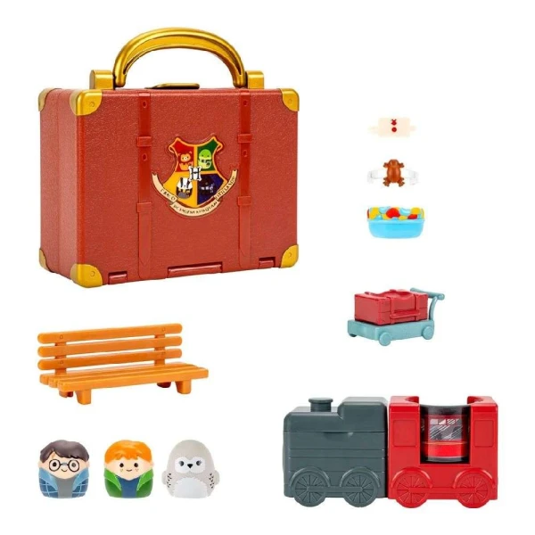 SQUISH-A-LONGS HARRY POTTER HOGWARTS EXPRESS PLAYSET