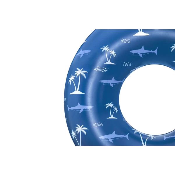 BESTWAY INFLATABLE SWIM TUBE 119 cm NAUTICAL BLUE