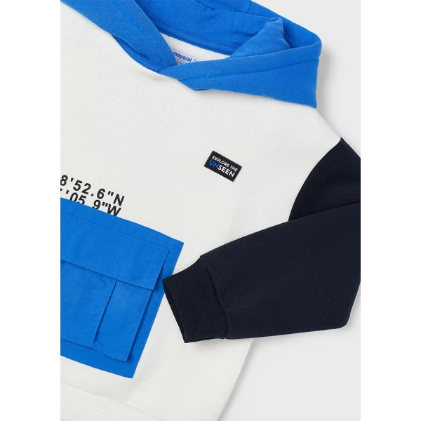 MAYORAL SWEATER WITH POCKET BLUE