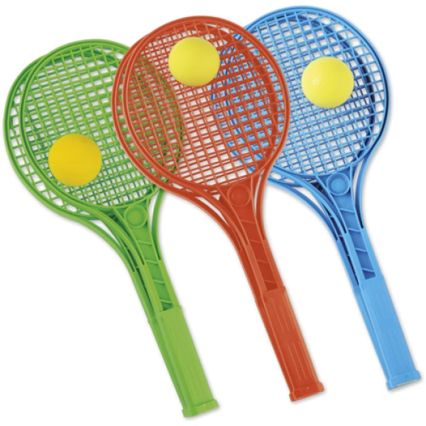 KIDS TENNIS RACKETS - 3 COLOURS