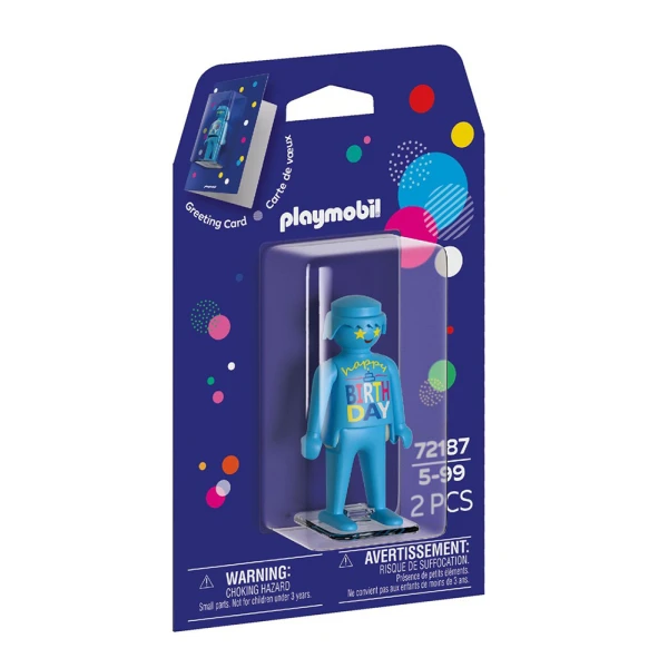 PLAYMOBIL GIFT COLLECTION GREETING CARD HAPPY BIRTHDAY