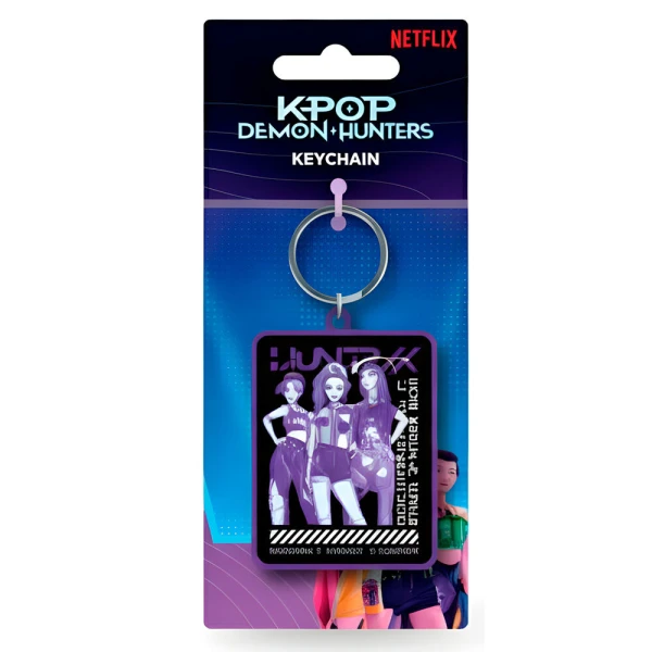 K-POP DEMON HUNTERS PVC KEYCHAIN