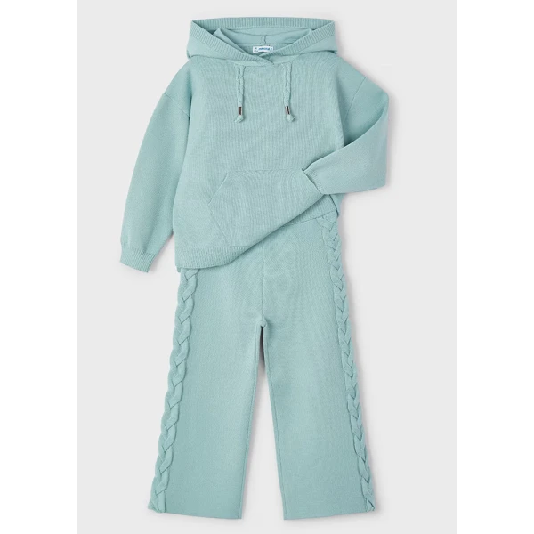 MAYORAL SET TROUSERS KNIT PETROL