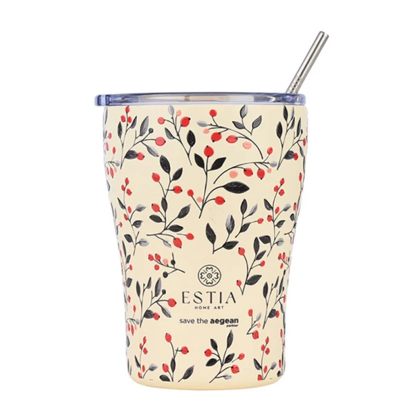 ESTIA HOME ART ΚΟΥΠΑ ΚΑΦΕ 350ml - BLOOM BEIGE