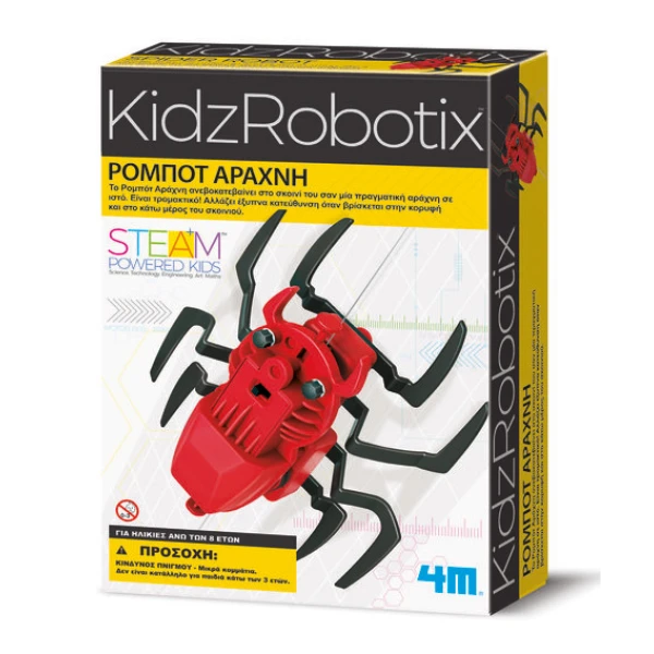 4M KIDZROBOTIX ΚΑΤΑΣΚΕΥΗ ΡΟΜΠΟΤ ΑΡΑΧΝΗ