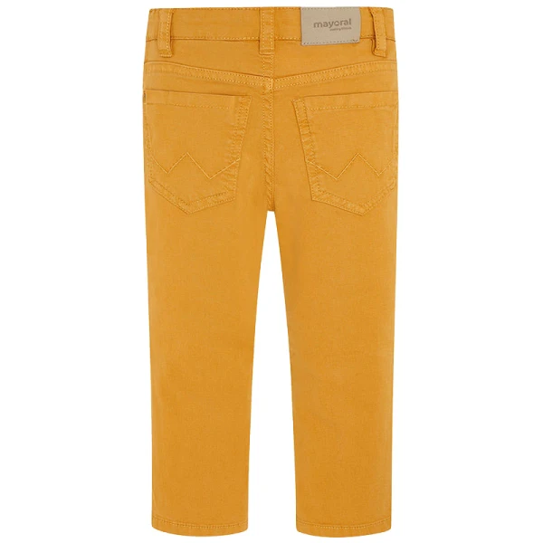 MAYORAL SLIM FIT TROUSERS YELLOW