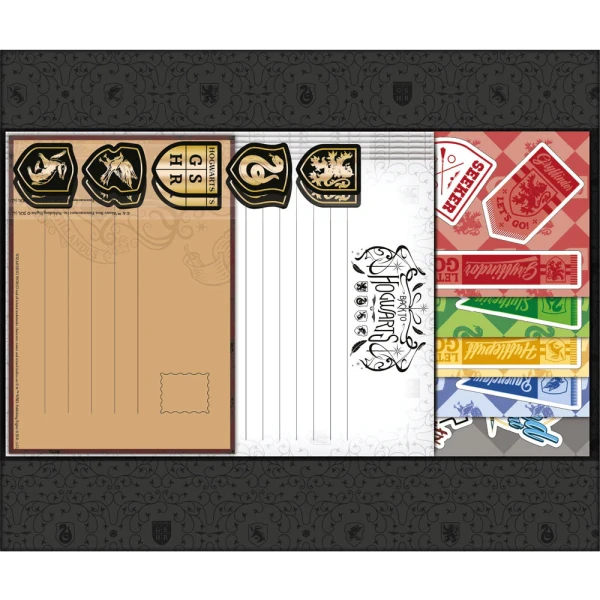 HARRY POTTER KEEPSAKE BOX GIFTSET COLOURFUL CREST