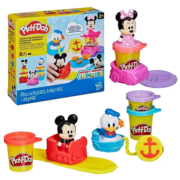 PLAY-DOH DISNEY JUNIOR STAMP AND GO MEGAPACK