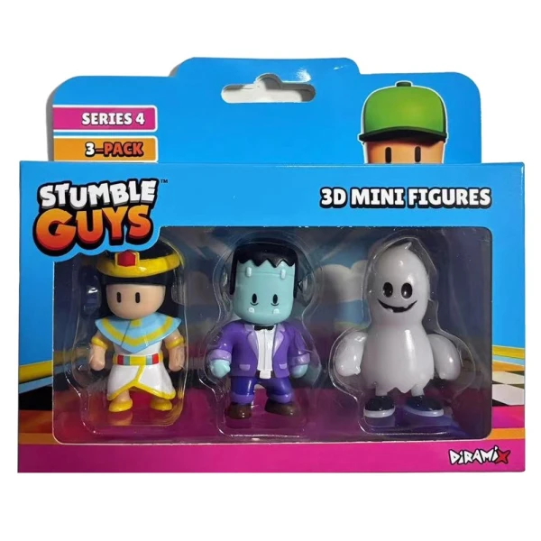 STUMBLE GUYS SERIES 4 3D MINI ΦΙΓΟΥΡΕΣ ΣΕΤ ΤΩΝ 3 - ΔΙΑΦΟΡΑ ΣΧΕΔΙΑ