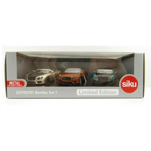 SIKU ΣΕΤ 3 ΑΥΤΟΚΙΝΗΤΑ BENTLEY LIMITED EDITION
