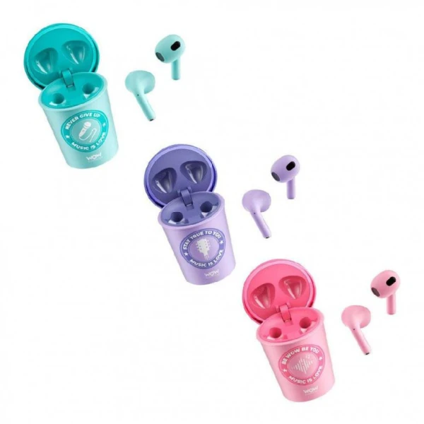 ΑΣΥΡΜΑΤΑ IN-EAR ΑΚΟΥΣΤΙΚΑ WOW GENERATION - 3 ΧΡΩΜΑΤΑ