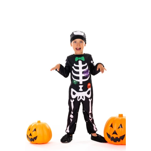 CARNIVAL COSTUME SKELETON 
