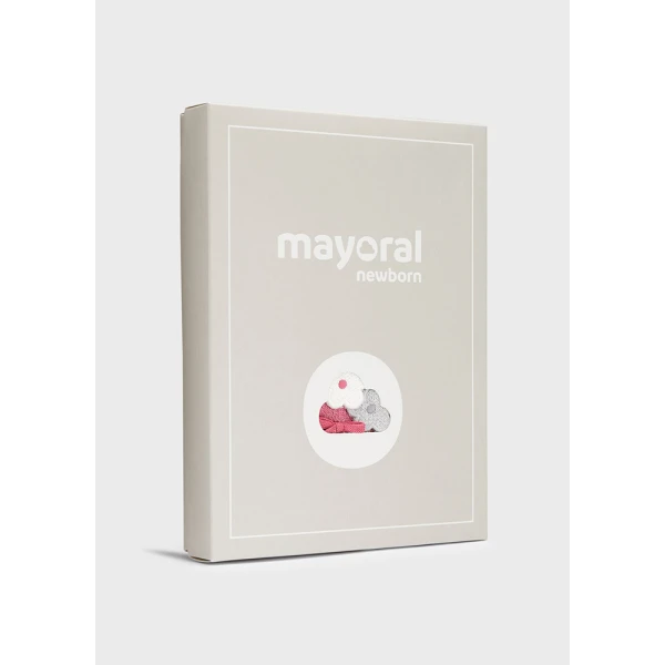 MAYORAL SET KNITTED SKIRT INTENSE PINK