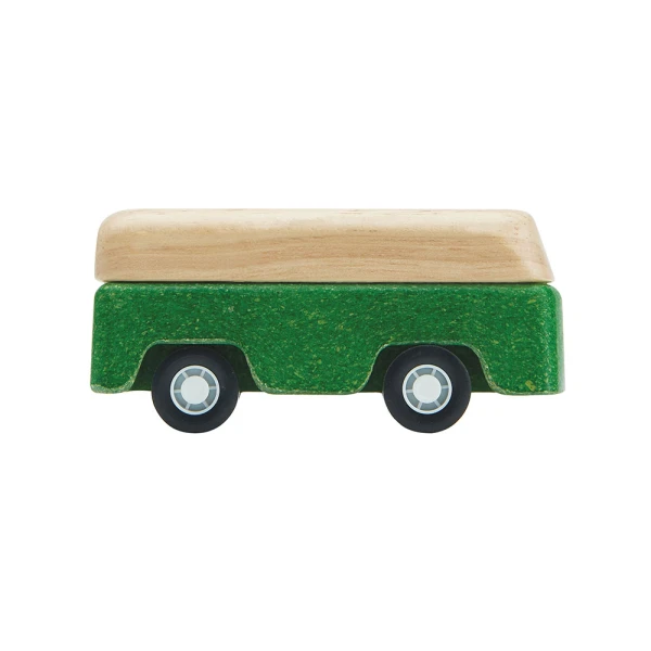 PLAN TOYS WOODEN BUS