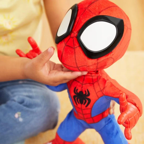 SPIDEY AND HIS AMAZING FRIENDS INTERACTIVE PLUSH DANCE N CRAWL SPIDEY