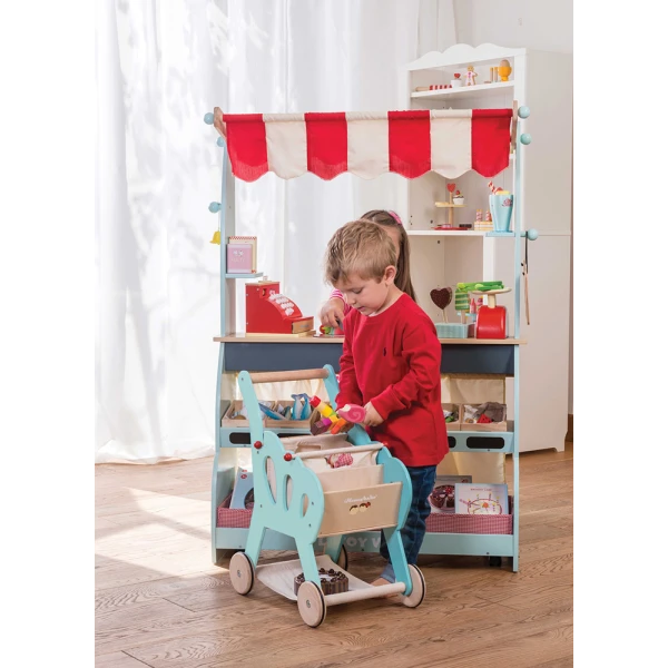 LE TOY VAN HONEYBAKE ΞΥΛΙΝΟ ΚΑΡΟΤΣΙ ΓΙΑ ΨΩΝΙΑ