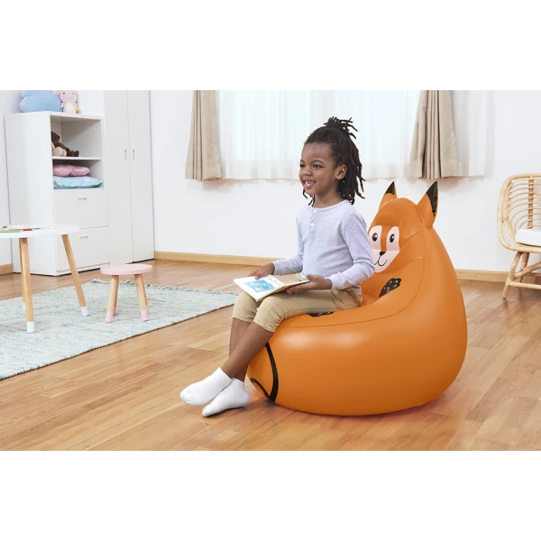 BESTWAY CHILDREN INFLATABLE CHAIR 72X72X64 cm  COZY CRITTERS - FOX