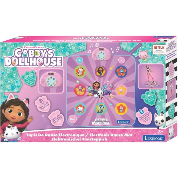 LEXIBOOK ΗΛΕΚΤΡΟΝΙΚΟ ΧΑΛΑΚΙ ΧΟΡΟΥ GABBY\'S DOLLHOUSE
