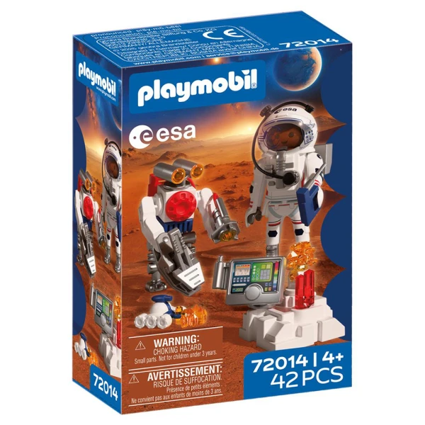 PLAYMOBIL ESA ASTRONAUT WITH ROBOT