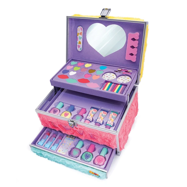 HAPPI HOBBI BEAUTY CASE WITH 50 ACCESSORIES FOR AGES 6+ 