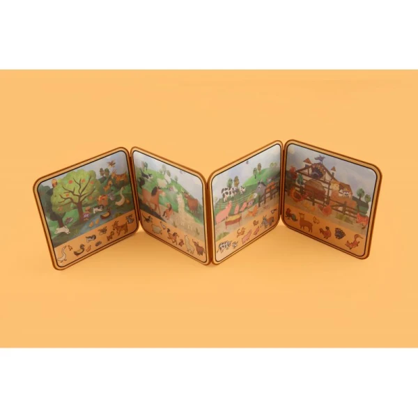 MAGNETIC FARM ANIMALS DOODLE BOOK