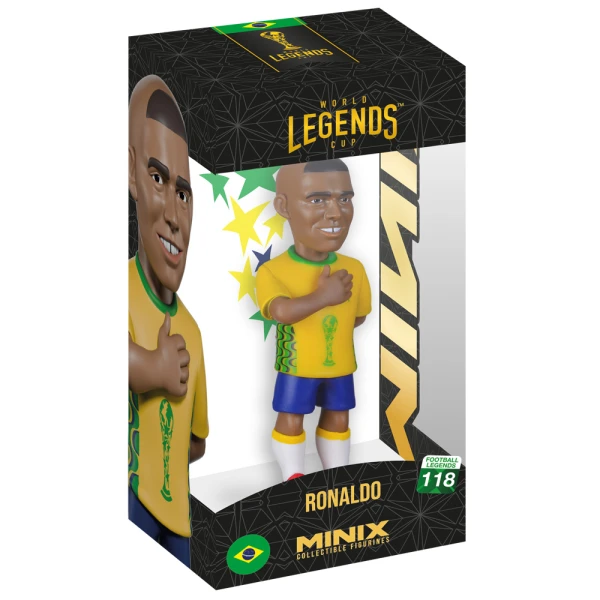 MINIX LEGENDS WORLD CUP ΒΡΑΖΙΛΙΑ ΦΙΓΟΥΡΑ 12 cm RONALDO