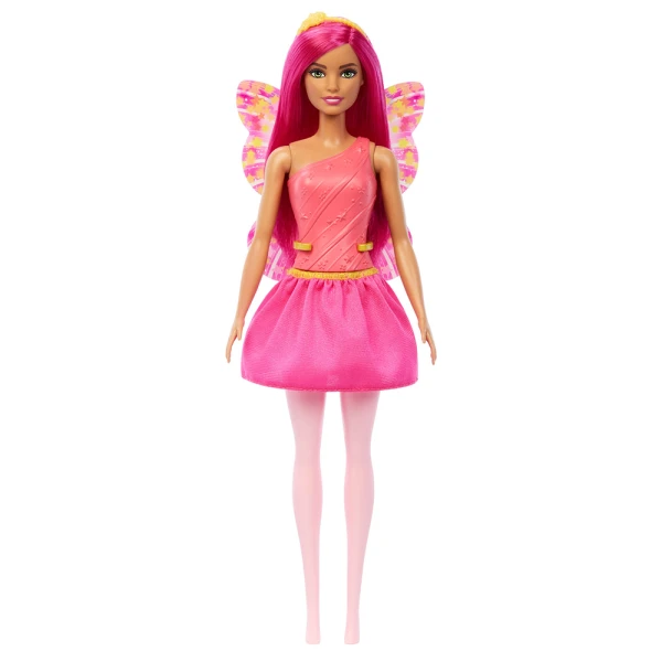 BARBIE ΚΟΥΚΛΑ ΝΕΡΑΪΔΑ ΜΠΑΛΑΡΙΝΑ ΡΟΖ ΦΤΕΡΑ