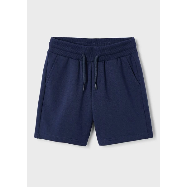 MAYORAL BERMUDA SHORTS SWEATER BASIC NAVY BLUE 